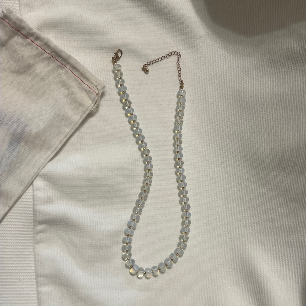 Erin McDermott Gemstone Moonstone Necklace